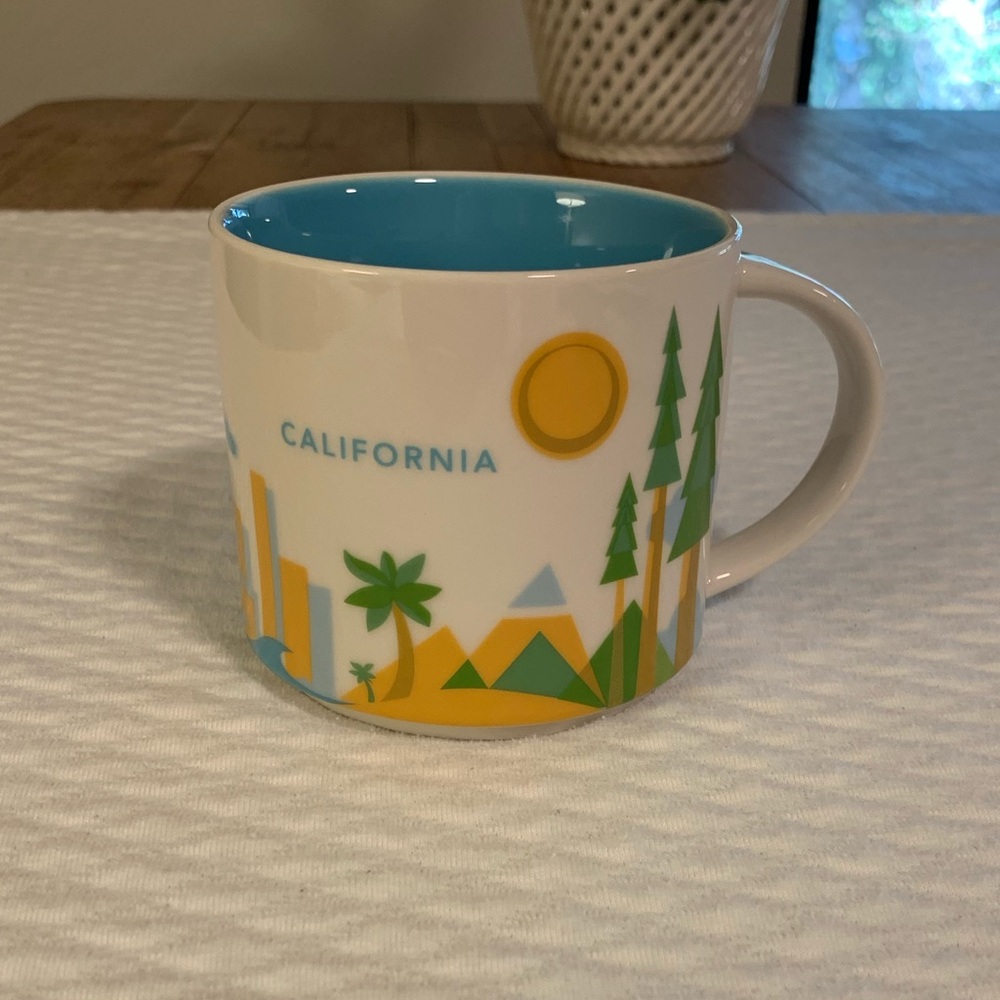 Starbucks you are here mug collection - California 2013